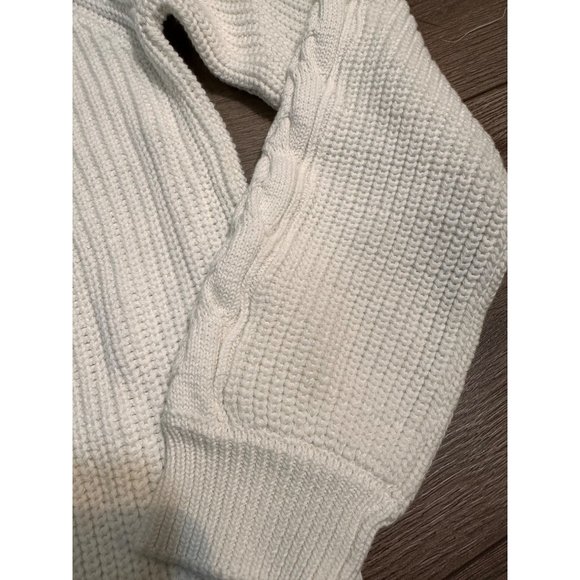 bobi Revolve NWT Off The Shoulder Pullover Ivory XS - Picture 10 of 13